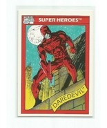 DAREDEVIL SUPER HEROES 1990 MARVEL ENTERTAINMENT MARVEL COMICS CARD #4 - £7.44 GBP