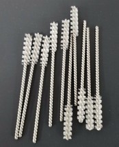 LOT OF 10 GENERIC 1/4&#39;&#39; DIE BORE CLEANING BRUSHES - $22.95