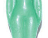7 1/4&quot; Green Woman Candle - $24.74