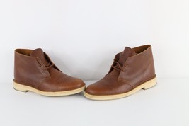 Clarks Originals Mens 9.5 Leather Bushacre 3 Ankle Chukkas Chukka Boots ... - £50.58 GBP