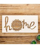 Sunflower Stencil Pattern for DIY Home Decor, Perfect for Summer Porch C... - $21.43 CAD+