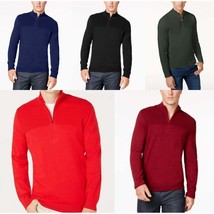 Alfani Mens Quarter-Zip Knit Sweater - £13.46 GBP