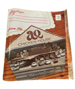 AQ Chicken House Menu Vintage 1970s 1973 Springdale Arkansas Rare Ephemera - $59.93