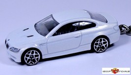 Htf Key Chain Ring White Bmw Series 3 320i/325i/328i/330i T Di M3 Coupe E92 Ltd - $39.98