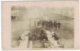 WW1 US Army Company Field Mess - Real Photo Postcard (RPPC)  NOKO Unposted - $9.49