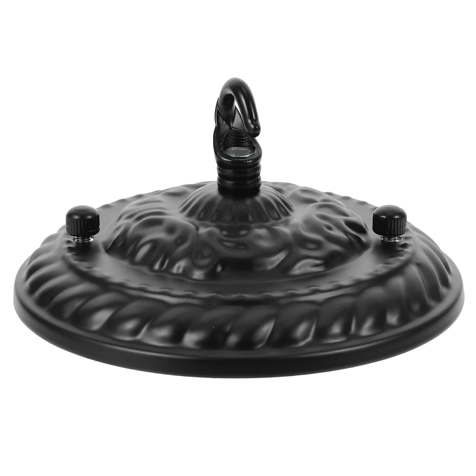 Chandelier Shade Hook Retro Pendant Light Plate Embossed Pattern Ceiling with - £11.36 GBP