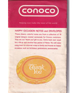 Vintage Conoco Oil Gas Station Greeting Card Happy Occasion Promotion Pack - $2.99