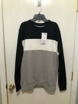 NWT Denim &amp; Flower Ricky Singh Pullover Colorblack Sweater Mens SZ Large - £15.62 GBP