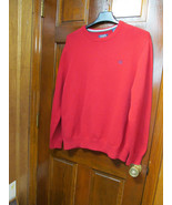 Beautiful Red Chaps XL Men’s Sweater Pullover 100% Cotton - $20.26