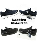 NAUTICA NEW MEN&#39;S FLY KNIT SHOES SNEAKERS NAVY BLUE - BLACK SIZE 10,11,1... - $655.20 MXN