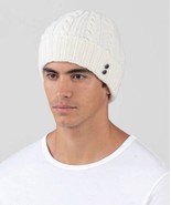 Ron Dorff men&#39;s telemark beanie in Off White - size One Size - £42.26 GBP