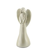 Small/Keepsake Angelina, Pearl Resin Angel Funeral Cremation Urn For Ashes - $138.15