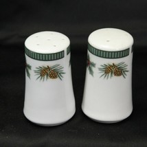 Fairfield Wintergreen Salt and Pepper Shakers Christmas Holiday - £11.55 GBP