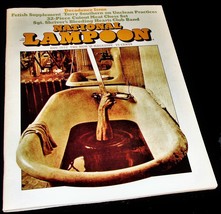 National Lampoon Magazine Nov 1972 Decadence w/ Meat Chess Cut-Out Pieces Intact - £29.87 GBP