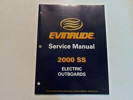 2000 Evinrude SS Electric Outboards Service Repair Shop Manual FACTORY OEM - $1.98