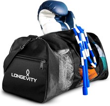  Mesh Bags With Bottle Pocket Breathable Duffel Bag for Sweaty Clothes and - £55.17 GBP