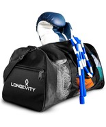  Mesh Bags With Bottle Pocket Breathable Duffel Bag for Sweaty Clothes and - £54.34 GBP