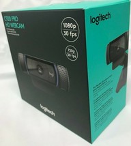 Logitech - 960-000764 - C920 1920 x 1080 Video Webcam - 30 fps - USB 2.0 - Black - £78.62 GBP