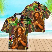 SALE!! Bob Marley One Love Hawaiian Shirt Aloha Shirt Summer Gift 2024 S-5XL - £8.15 GBP+