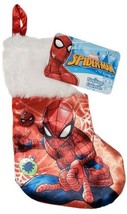 Marvel’s Spiderman 8&quot; Mini Christmas Gift Card Stocking New w/ Tag - £5.35 GBP