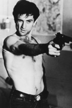 Robert De Niro in Taxi Driver bare chested pointing gun 18x24 Poster - $23.99