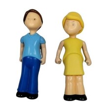 Little Tikes Dollhouse Family People Mom Dad Male Female Figure House 90s Vtg - $19.99