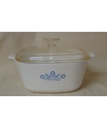 Vintage Corning Ware Blue Cornflower 2 1/2 Qt P-2 1/2-B with Lid - $67.22 CAD