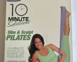 10 Minute Solution: Slim &amp; Sculpt Pilates DVD with 2 Toning Bands - $9.49