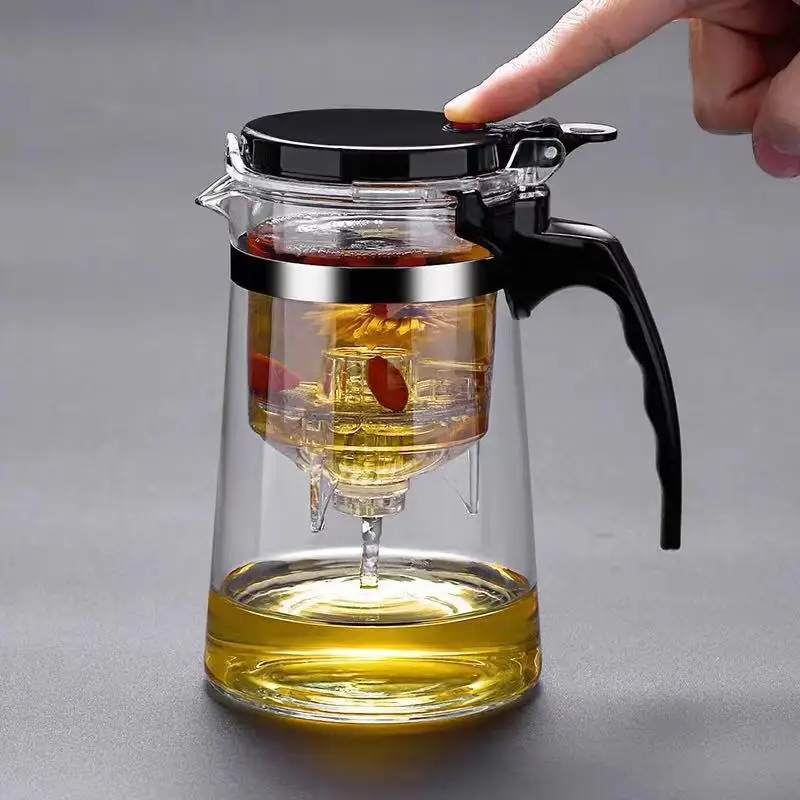 Tea pots heat resistant gla tea pot tea infuser chinese kung fu tea set kettle coffee thumb200