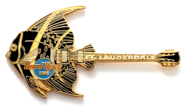 Hard Rock Cafe Ft. Lauderdale Pin Angelfish Guitar Tropical Fish Florida... - $12.99