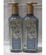 Bath &amp; Body Works Cleansing Gel Hand Soap Lot Set of 2 RAINFALL - $30.99