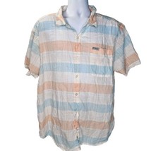 Columbia Casual Shirt Mens XXL Regular Fit Short Sleeve Button Up Fishing Beach - £14.99 GBP