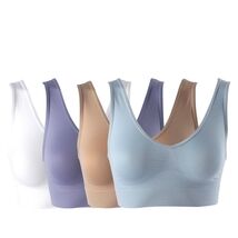Rhonda Shear 4‑Pack Original Ahh Bra 1X (EG/TG) White, Beige, Perri Blue... - $41.83 CAD