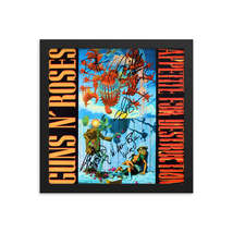 Guns N&#39; Roses signed Appetite For Destruction album Reprint - £66.56 GBP