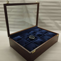 Luxury Watch Collection: Wooden Box for 12 Wristwatches (N...-
show original ... - £218.11 GBP