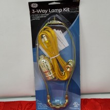 General Electric  3-Way Lamp Kit 8 Ft Power Cord  Push-Through Socket NEW  - $223.30 MXN
