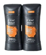 2 Pack Dove Men Care Energizing Turmeric Fresh Mandarin 48h Antiperspira... - £23.69 GBP