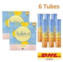 6 Tubes AELOVA Dietary Supplement Tablets Weight Control Effervescent Ti... - $134.37