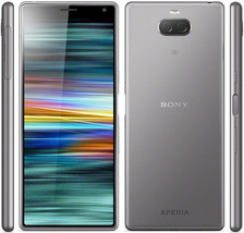SONY XPERIA 10 I3113 4gb 64gb Octa-Core Single Sim Fingerprint Android 4G Silver - £216.48 GBP