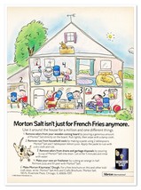 Morton Salt 5 Around the House Ideas Vintage 1992 Full-Page Print Magazine Ad - £7.77 GBP
