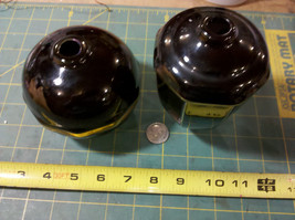22SS87 Ceramic Lamp Parts, Globes, 3.8&quot; Tall X 4.3&quot; Diameter &amp; 5.6&quot; Tall X 3.4&quot; - £7.45 GBP