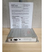 Kenwood KAC-525 2x60W Compact Car Stereo Amplifier Untested Parts/Repair... - £36.12 GBP