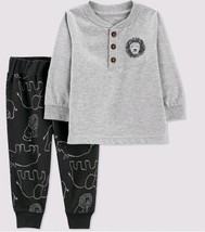Carter&#39;s Just One You 9M Baby Boys&#39; Safari Top &amp; Bottom Set  - $13.99