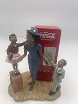 Coca-Cola Figurine Ebon Memories A Sunday Treat African American Advertising NEW - £66.49 GBP
