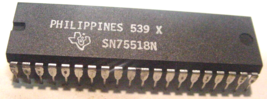 1 NOS TI&#39;s SN75518N VACUUM FLUORESCENT DISPLAY DRIVER IC DIP40 - $8.92