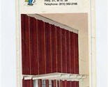 Vagabond Inn Brochure Rochelle Illinois 1970&#39;s TIKI Polynesian Bar - £37.98 GBP