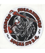 UNION WELDERS STEAMFITTERS Grim Reaper Biker Local 170 BC Sticker  - €3,43 EUR
