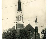 The Cathedral  Real Photo Postcard Fargo North Dakota 1930&#39;s - $24.72