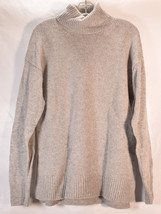 Allsaints Mens Turtlenekc Knit Wool Sweater Gray M - £55.08 GBP