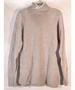 Allsaints Mens Turtlenekc Knit Wool Sweater Gray M - £54.21 GBP